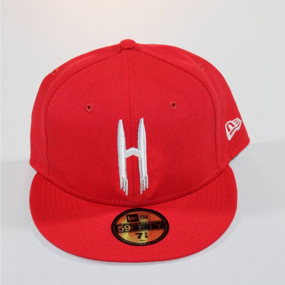 Houston Rockets New Era Fitted Cap Sz 7 3/8